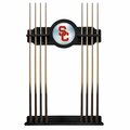 Holland Bar Stool Co USC Trojans Cue Rack in Black Finish CueBKSouCal